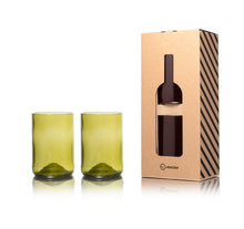 Afbeelding in Gallery-weergave laden, Rebottled waterglazen: 100% Circulair 2-pack
