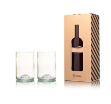 Afbeelding in Gallery-weergave laden, Rebottled waterglazen: 100% Circulair 2-pack