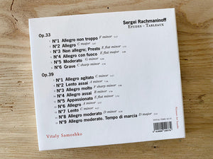 CD - Vitaly Samoshko, Sergei Rachmaninoff, Etudes - Tableaux